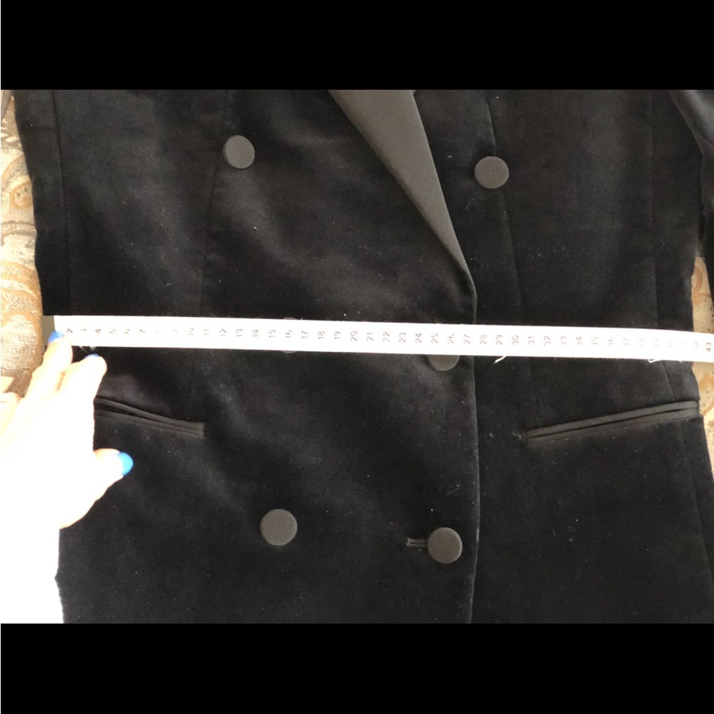 NWOT Theory Velvet Tuxedo Blazer - Picture 11 of 11